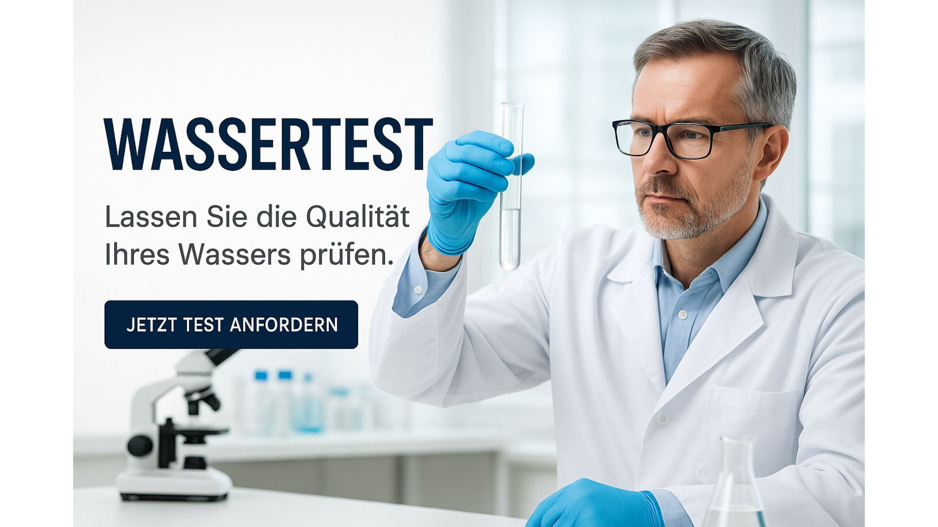 „Wie sauber ist dein Trinkwasser?“ – Jetzt kostenlos beraten lassen
